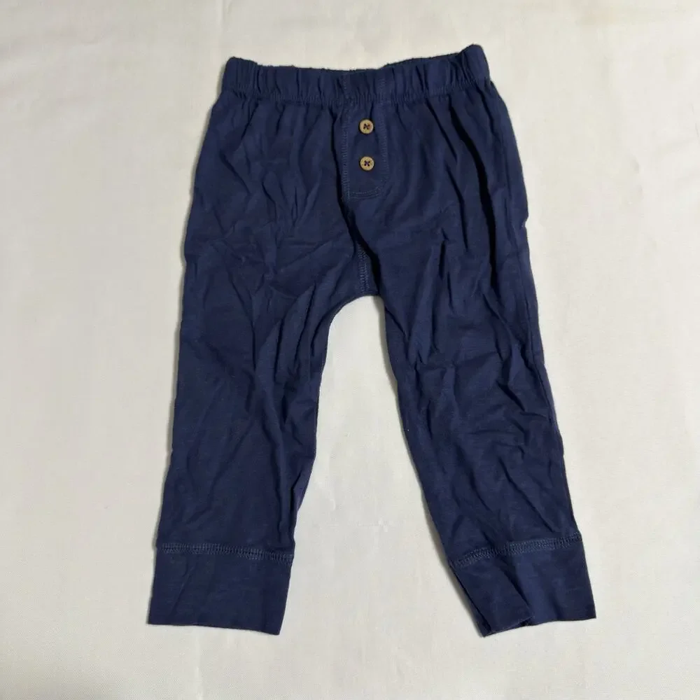 Carter's Baby Boy's Shirt & Pants Set 2 pc Outfit Size 12 Months Blue Sailboat